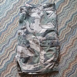 Camouflage Cargo Shorts